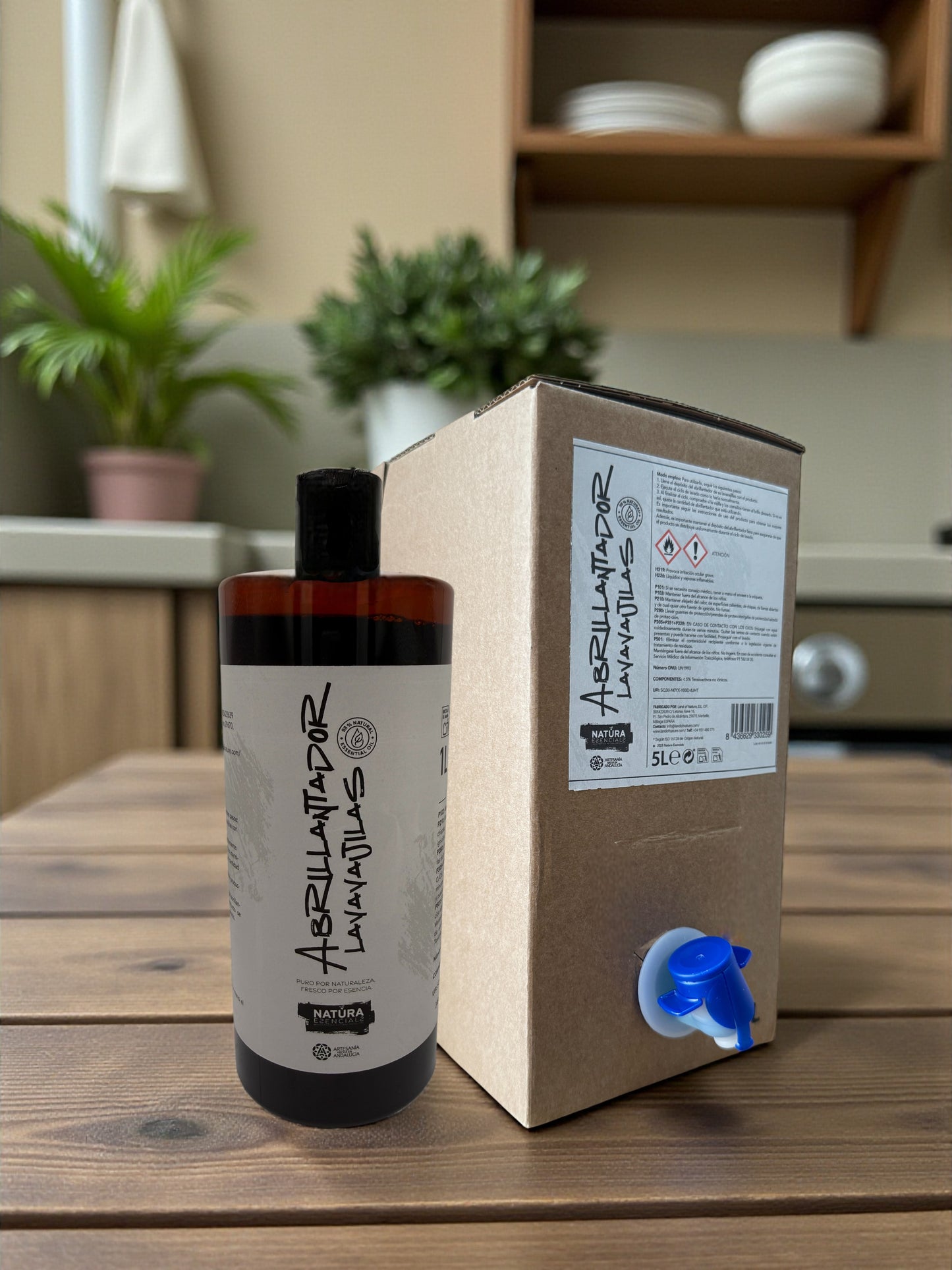 Abrillantador para máquina lavavajillas natural | Natura Esencials
